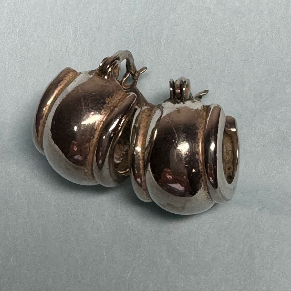 Vintage Small Solid Sterling Silver 925 Thailand … - image 1